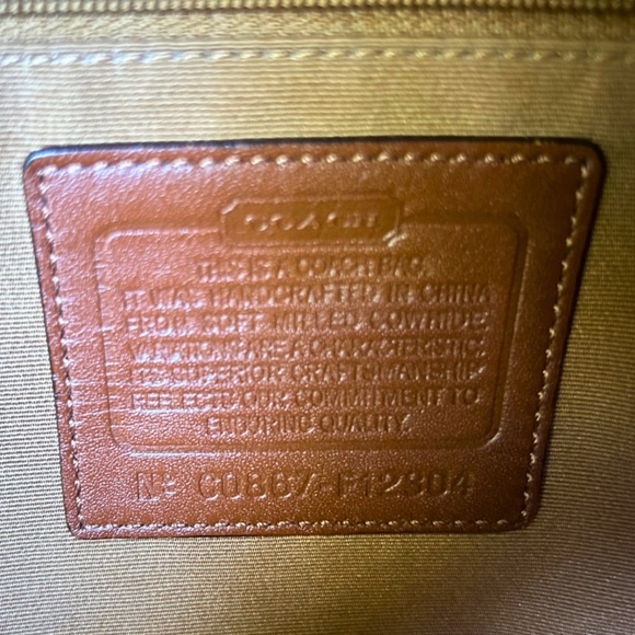 COACH Soho Hampton Flap Handbag | Warm White - Picture 3 of 3